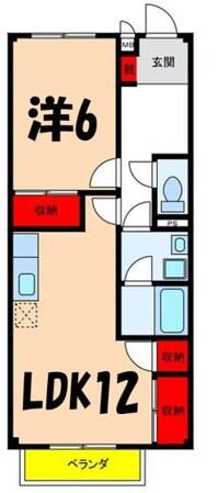 伊那福岡駅 徒歩17分 2階の物件間取画像